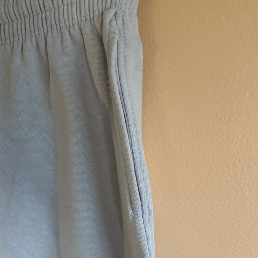 H&M Light Blue Drawstring Jogger Sweatpants - Picture 5 of 8